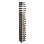 VintageView 7-Foot Wall-Mounted Wine Storage Rack Triple Depth 63 Bottles Golden Bronze Shown