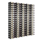 VintageView Feature Wall 6-Foot Wine Rack Kit Triple Depth 270 Bottles Gunmetal Shown