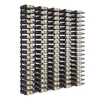 VintageView Feature Wall 6-Foot Wine Rack Kit Triple Depth 270 Bottles Matte Black Shown