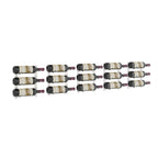VintageView Over the Couch Wall-Mounted Wine Rack Kit Single Deep 15 Bottles Brushed Nickel Shown