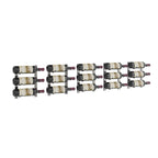 VintageView Over the Couch Wall-Mounted Wine Rack Kit Single Deep 15 Bottles Gunmetal Shown