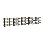 VintageView Over the Couch Wall-Mounted Wine Rack Kit Single Deep 15 Bottles Matte Black Shown