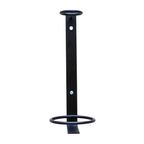 VintageView Perch 1-Bottle Vertical Wall Mounted Wine Rack Standard Size Matte Black Shown