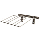 VintageView Presentation Row Wall-Mounted Wine Rack 3 Bottles Rack Close up View