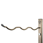VintageView Under the Stairs Wall-Mounted Wine Rack Triple Depth Configuration Close up View