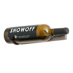 VintageView Wall-Mounted Metal Wine Rack 1 Bottle Right Direction Brushed Nickel Shown