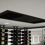 WhisperKOOL Ceiling Mount 8000 Wine Cellar Cooler System - Close up view of the Wine Cellar