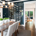 WhisperKOOL Extreme TiR 3500 Fully Ducted Wine Cooling System - Sample Image of the System Inside the Dining Area