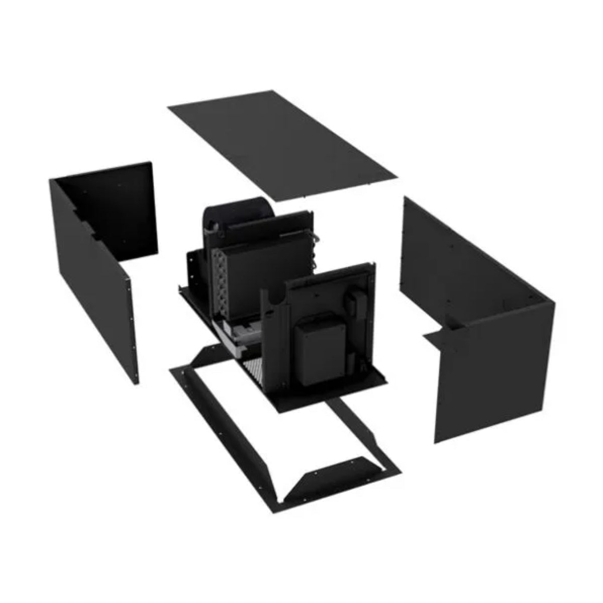 WhisperKOOL Mini Ceiling Mount Wine Cellar Cooler System - Assembly of the System