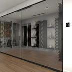 WhisperKOOL Phantom 5000 Fully Ducted Wine Cooling System - Wine Room Cellar Shown