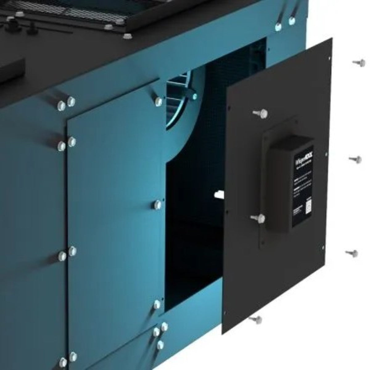 WhisperKOOL Phantom 8000 Fully Ducted Wine Cooling System - 24V Thermostat Add-on Installation