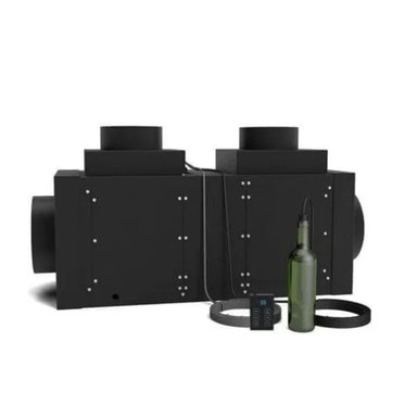 WhisperKOOL Phantom 8000 Fully Ducted Wine Cooling System - Full System View