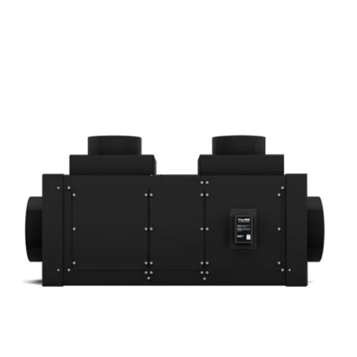 WhisperKOOL Phantom 8000 Fully Ducted Wine Cooling System - Full System View with 24V Thermostat Add-on