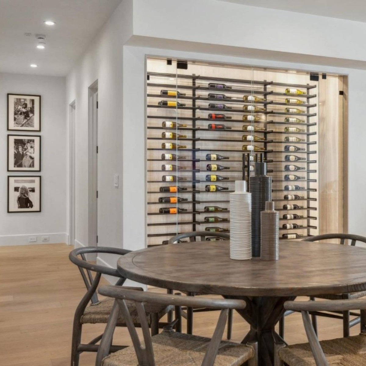 WhisperKOOL Phantom 8000 Fully Ducted Wine Cooling System - Sample Image from Atherton California