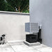 WhisperKOOL Platinum Mini Split Wall Mounted Wine Cooling System - 110V Omega Condenser Installed Outside