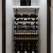 WhisperKOOL Platinum Mini Split Wall Mounted Wine Cooling System - Cooling System Installed in a Small Wine Room