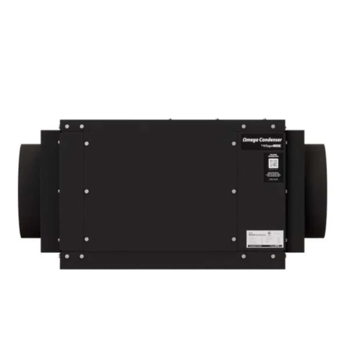 WhisperKOOL Platinum Split 8000 Wall Mounted Wine Cooling System - Top View of the Omega Condenser