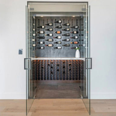 WhisperKOOL Quantum 12000 Split Ducted Wine Cooling System - Sample Image from Beverly Hills California