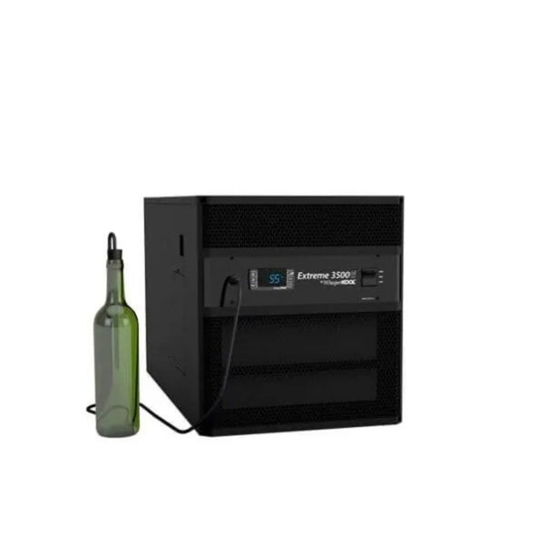 WhisperKOOL Through The Wall Extreme 3500 Ti Wine Cooling System - Full System View of the System