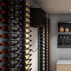 WhisperKOOL Through The Wall SC PRO 2000 Wine Cellar Cooling System - Room Cellar with the System - Side View