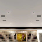 WhisperKOOL Twin Ceiling Mount 12000 Wine Cellar Cooler System - Twin Cellar System Installed