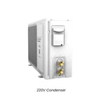 WhisperKOOL Twin Ceiling Mount 9000 Wine Cellar Cooler System - 220V HE Condenser Side View