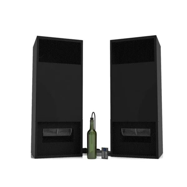 WhisperKOOL Twin Ceiling Mount 9000 Wine Cellar Cooler System - Front View Studio Image