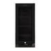Whynter BBR-801BG 100-Can Built-In Beverage Refrigerator - Front view empty shelves closed door