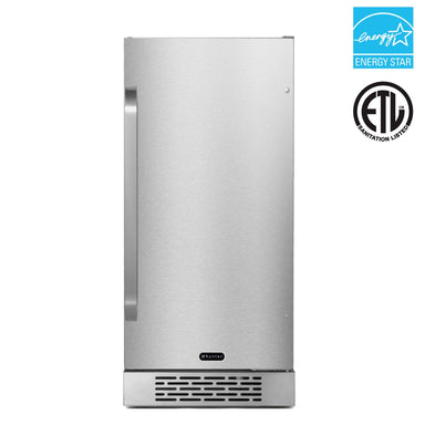 Whynter BOR-326FS Indoor/Outdoor 15 Beverage Refrigerator - Front View Closed Door Studio Image