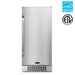Whynter BOR-326FS Indoor/Outdoor 15 Beverage Refrigerator - Front View Closed Door Studio Image