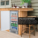 Whynter BOR-326FS Indoor/Outdoor 15 Beverage Refrigerator - Spacious Interior