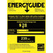 Whynter BOR-53024-SSW 5.3 cu ft Indoor-Outdoor Beverage Fridge -  Energy Guide Shown