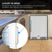 Whynter BOR-53024-SSW 5.3 cu ft Indoor-Outdoor Beverage Fridge -  Luxury in mind
