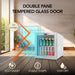Whynter BR-062WS 68-Can Stainless Steel Beverage Refrigerator - Double Pane Tempered Glass Door