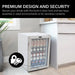 Whynter BR-091WS 90-Can Stainless Steel Beverage Refrigerator - Premium Design and Security