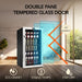 Whynter BR-1211DS 136-Can Stainless Steel Beverage Refrigerator - Double Pane Tempered Glass Door