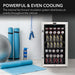 Whynter BR-1211DS 136-Can Stainless Steel Beverage Refrigerator - Powerful and Even Cooling