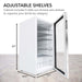 Whynter BR-128WS 17" Freestanding Beverage Refrigerator - Adjustable Shelves and Dimensions Shown