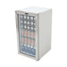 Whynter BR-128WS 17" Freestanding Beverage Refrigerator - Front Left View Loaded Inside Closed Door