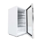 Whynter BR-128WS 17" Freestanding Beverage Refrigerator - Right Side View Open Door