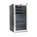Whynter BR-130SB 127-Can Freestanding Beverage Refrigerator - Front Right View Empty Inside Closed Door