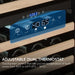 Whynter BWR-0922DZ 92-Bottle Dual-Zone Built-In Wine Refrigerator - Adjustable Dual Thermostat