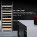Whynter BWR-0922DZ 92-Bottle Dual-Zone Built-In Wine Refrigerator - Ultra Quiet Operation