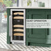 Whynter BWR-281DZ 28-Bottle Dual Zone Built-In Wine Refrigerator - quiet operation low noise and low vibration