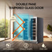Whynter BWR-401DS 40-Bottle Dual-Zone Built-In Wine Refrigerator - Double Pane Tempered Glass Door