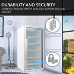 Whynter CBM-815WS 8.1 cu.ft. Commercial Beverage Refrigerator - Durability and Security