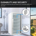 Whynter CBM-815WS 8.1 cu.ft. Commercial Beverage Refrigerator - Durability and Security