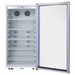 Whynter CBM-815WS 8.1 cu.ft. Commercial Beverage Refrigerator - Front View empty inside open door