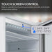 Whynter CBM-815WS 8.1 cu.ft. Commercial Beverage Refrigerator - Touch screen control