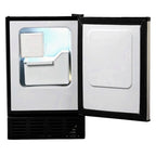 Whynter UIM-155 15" Stainless Steel Built-In Ice Maker - Front View Open Door